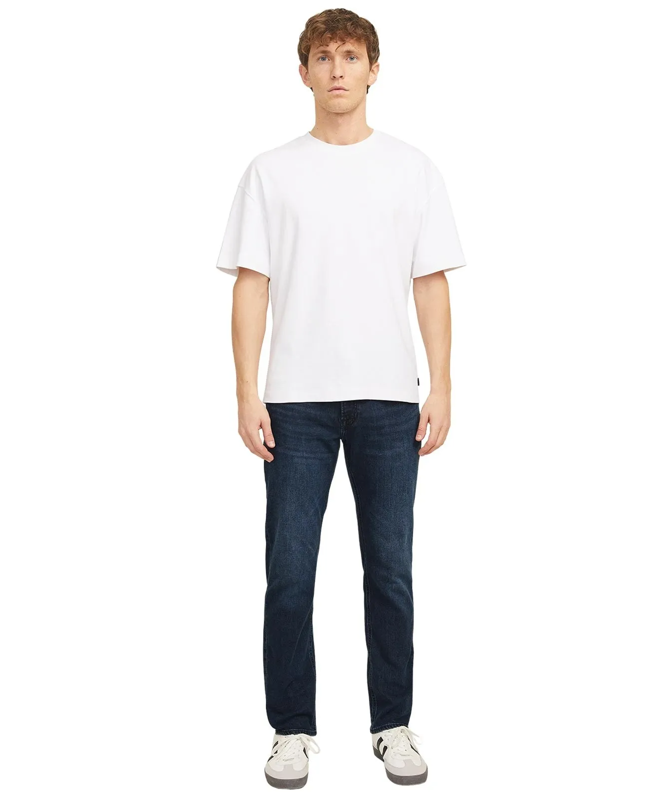 Herren Jeans Clark Original von Jack & Jones in Blue Denim