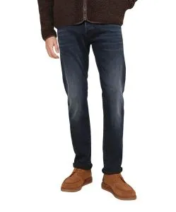 Jack & Jones Glenn Jeans Fox in dunkelblauer Waschung
