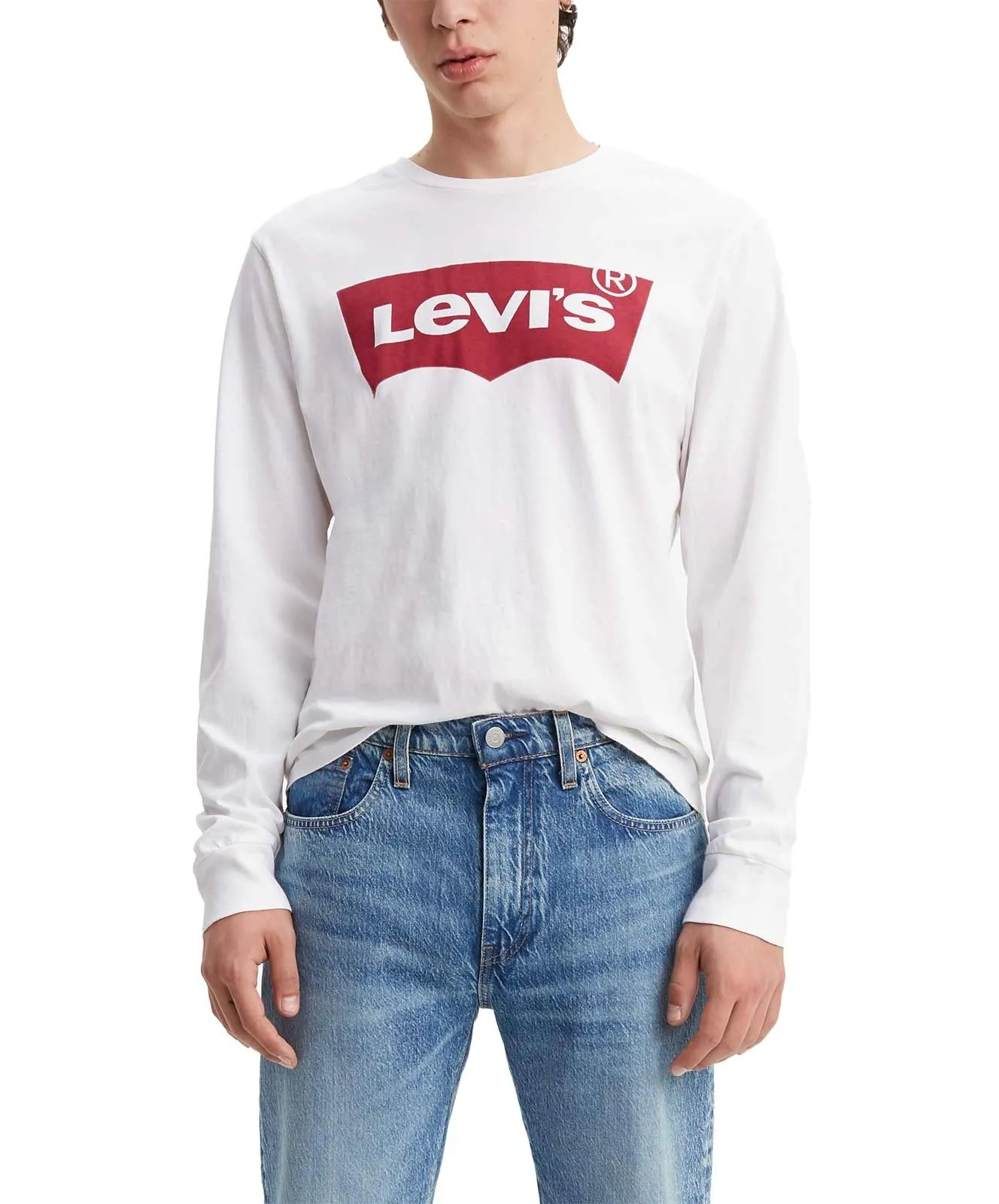 Herren Shirt Graphic Tee  von Levis in Better White