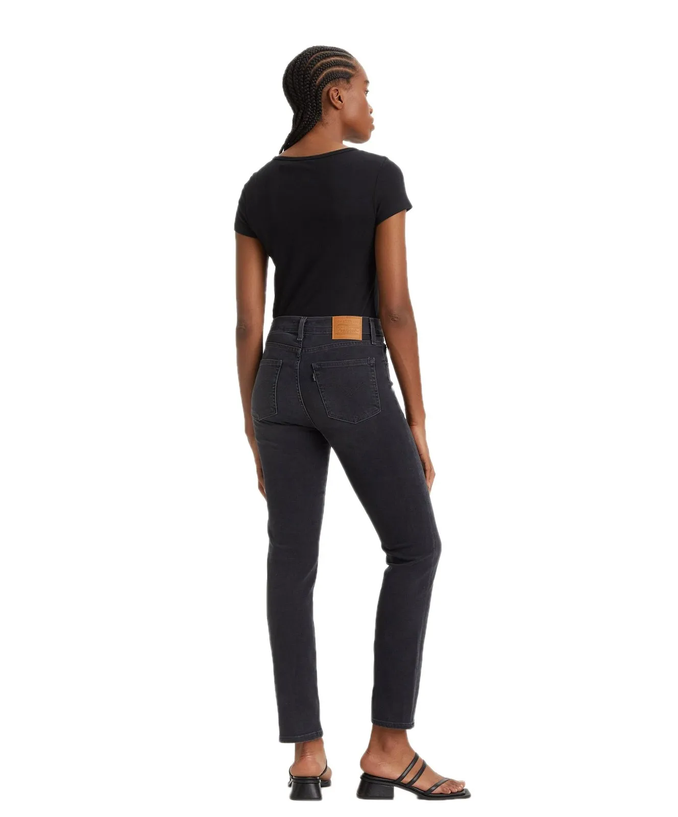 Damen Jeans 724 High-Waisted Straight von Levis in Never Forget