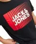 Herren Shirt Corp Logo Tee von Jack & Jones in Black