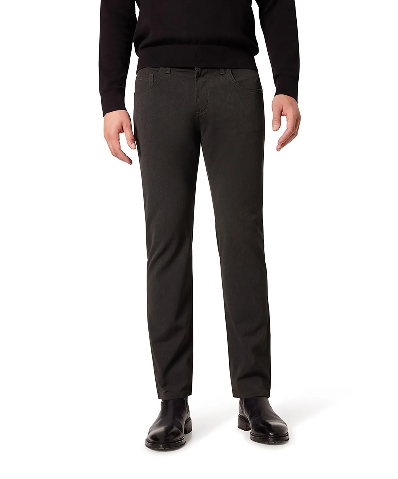 Herren Hose Rando 1680 von Pioneer in Dunkelgrau Melange