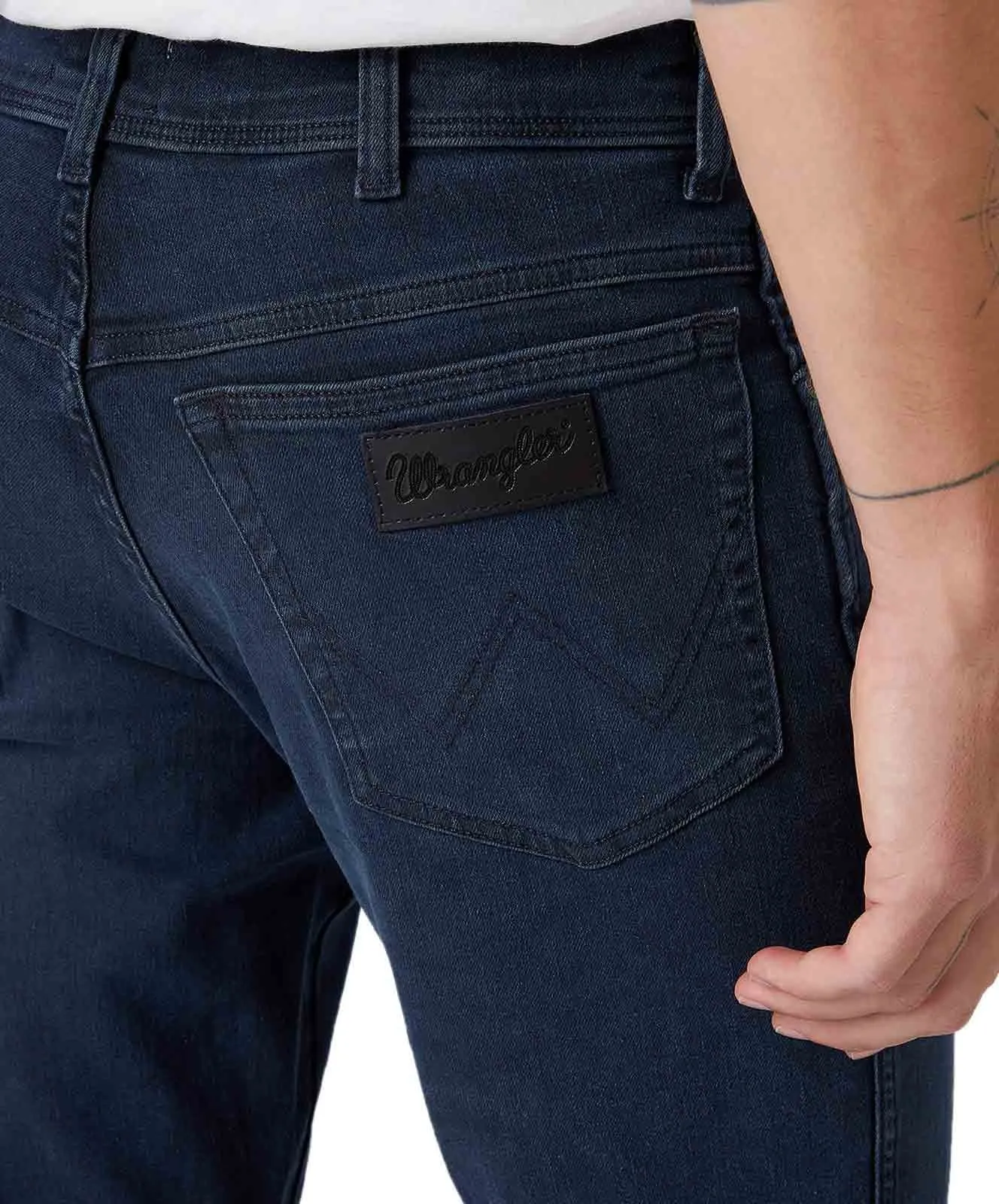 Herren Jeans Texas Slim von Wrangler in Bruised River