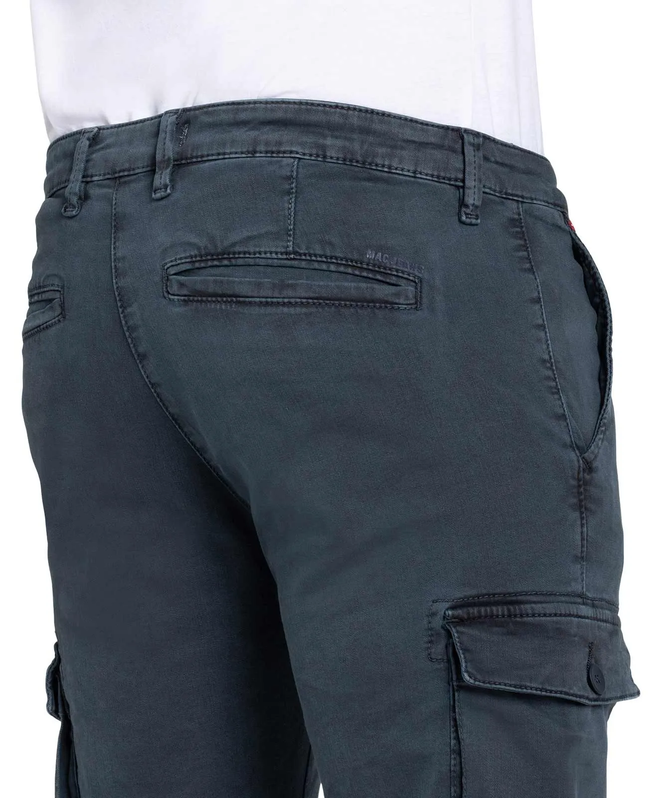 Herren Hose Driver Cargo von MAC in Blue Grey