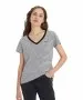 Damen Shirt Perfect V-Neck Tee  von Levis in Annalise Stripe Cloud