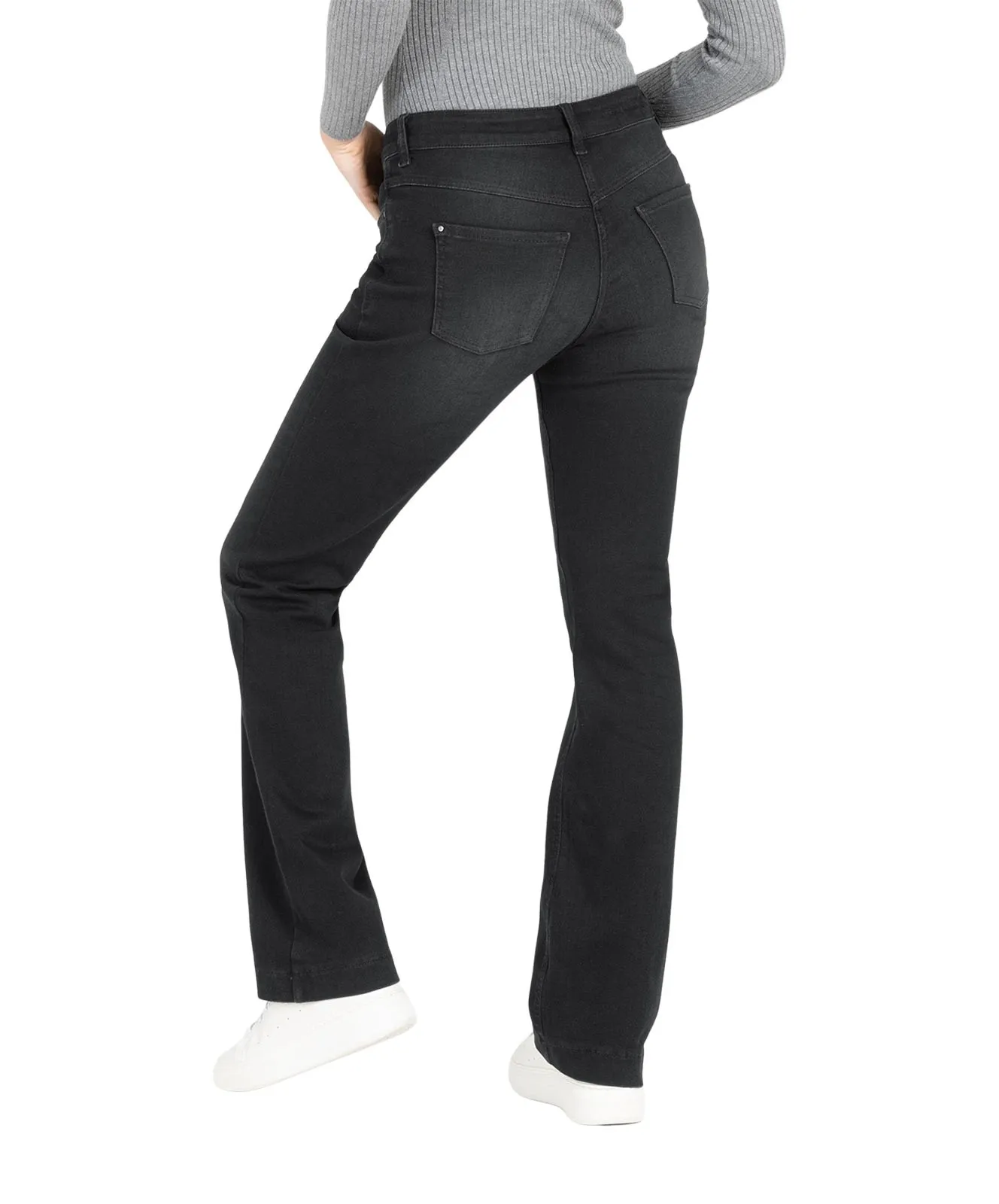 Damen Jeans Dream Boot Authentic von MAC in Black Used Wash