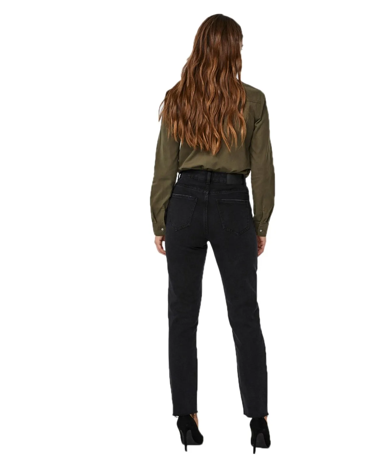 Damen Jeans Brenda von Vero Moda in Black Denim
