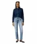 Damen Jeans Straight Sunset von Wrangler in Frosty Silver