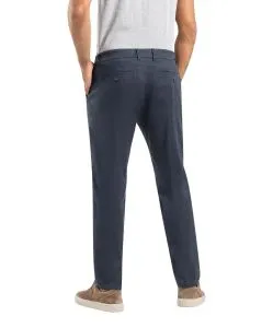 Mac Lennox Sport mit Linen Stretch in Dunkelblau