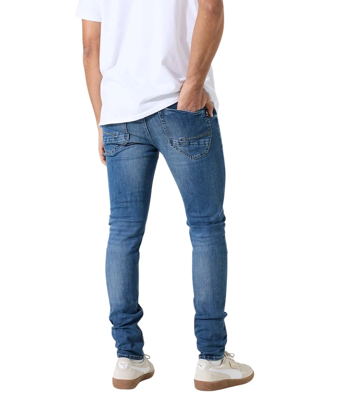 Herren Jeans Rocko Slim von Garcia in Medium Used