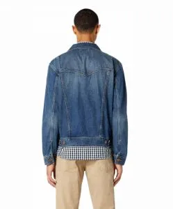 Wrangler Herren Jeansjacke Classic in Mid Stone