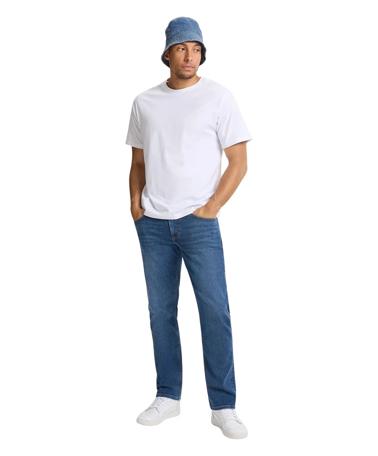 Herren Jeans Dylan von Cross in Dark Blue