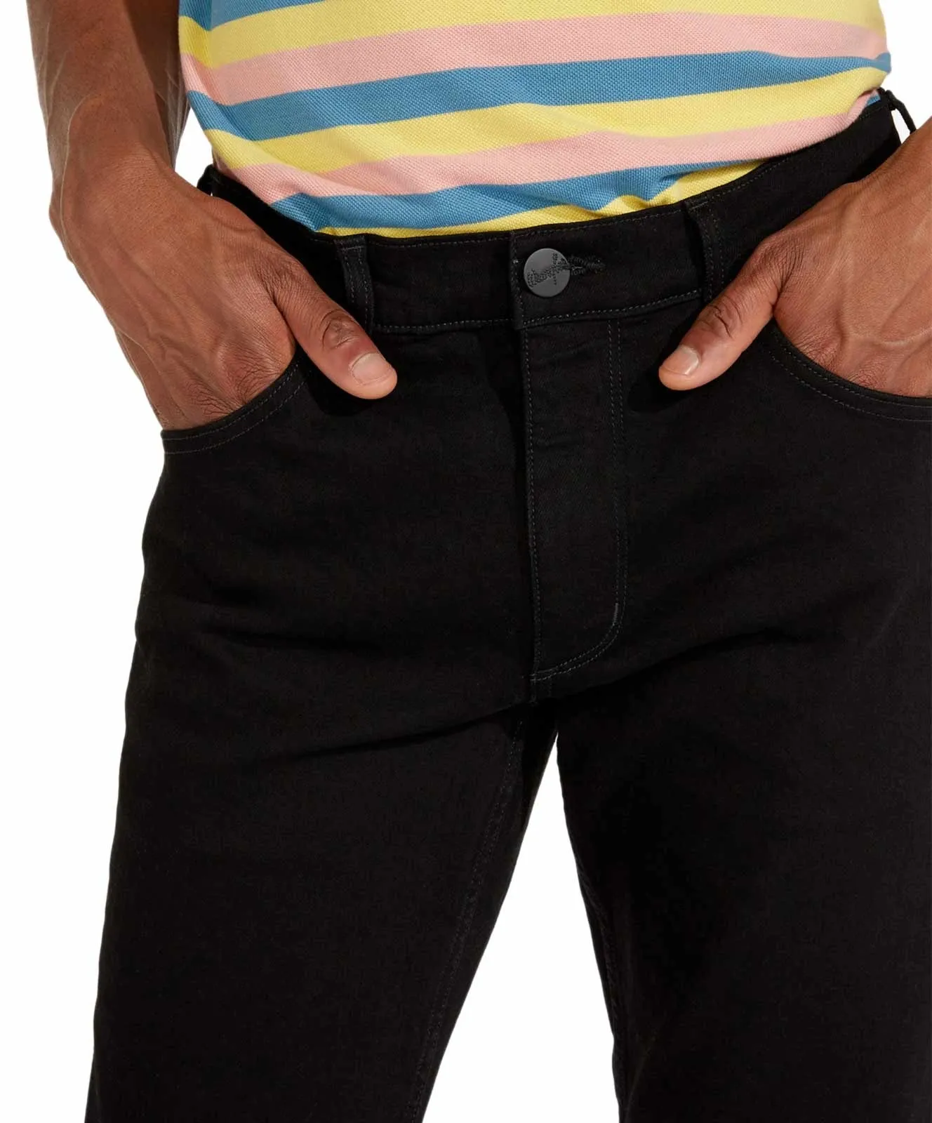 Herren Jeans Greensboro von Wrangler in Black Valley