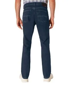 Pioneer Ron Jeans Regular Fit in dunkler Stone-Waschung