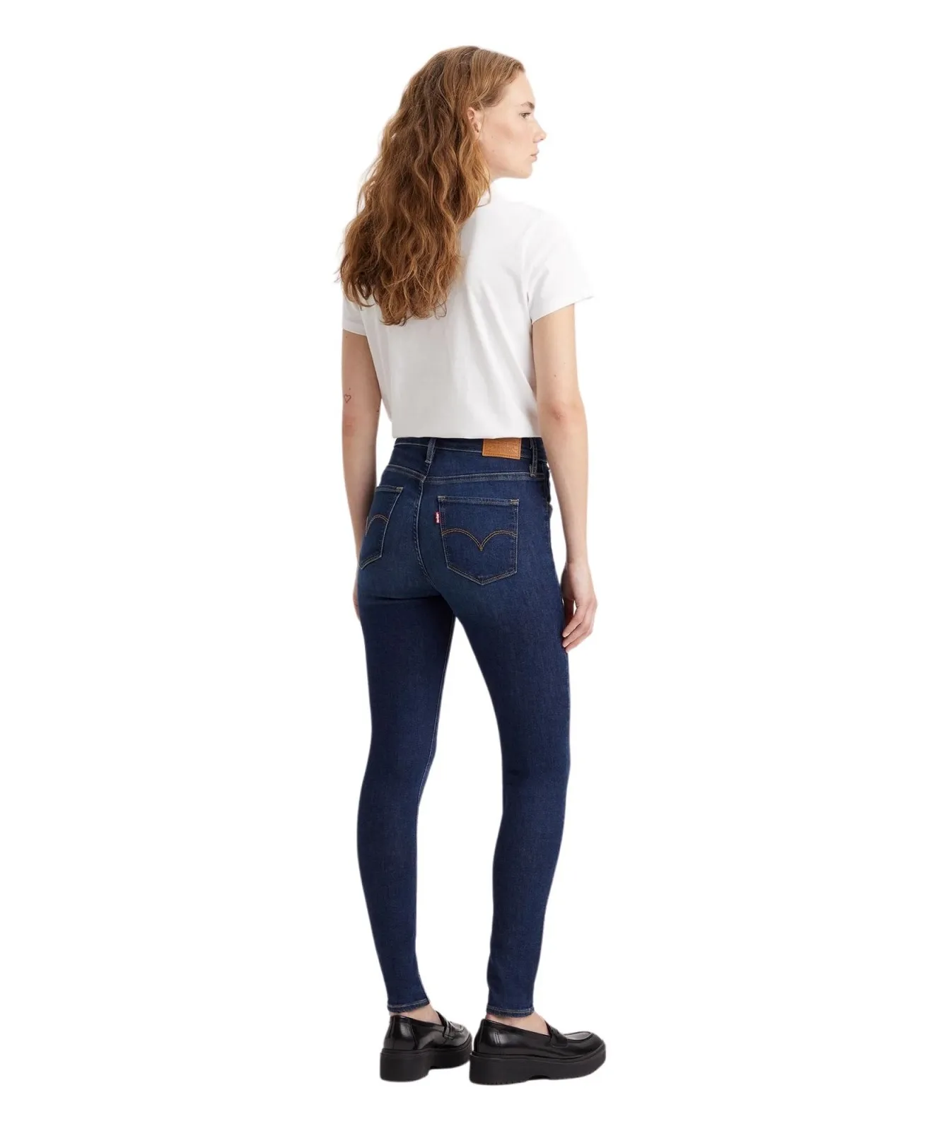 Damen Jeans 720 High Rise Super Skinny von Levis in Love Song Dark
