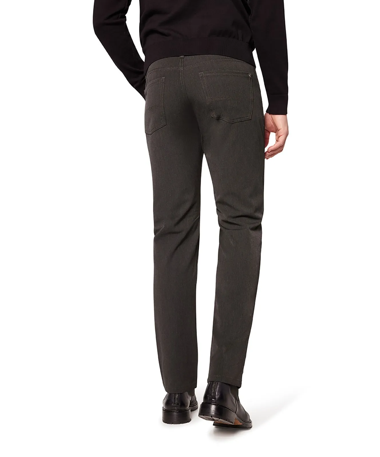 Herren Hose Rando 1680 von Pioneer in Dunkelgrau Melange