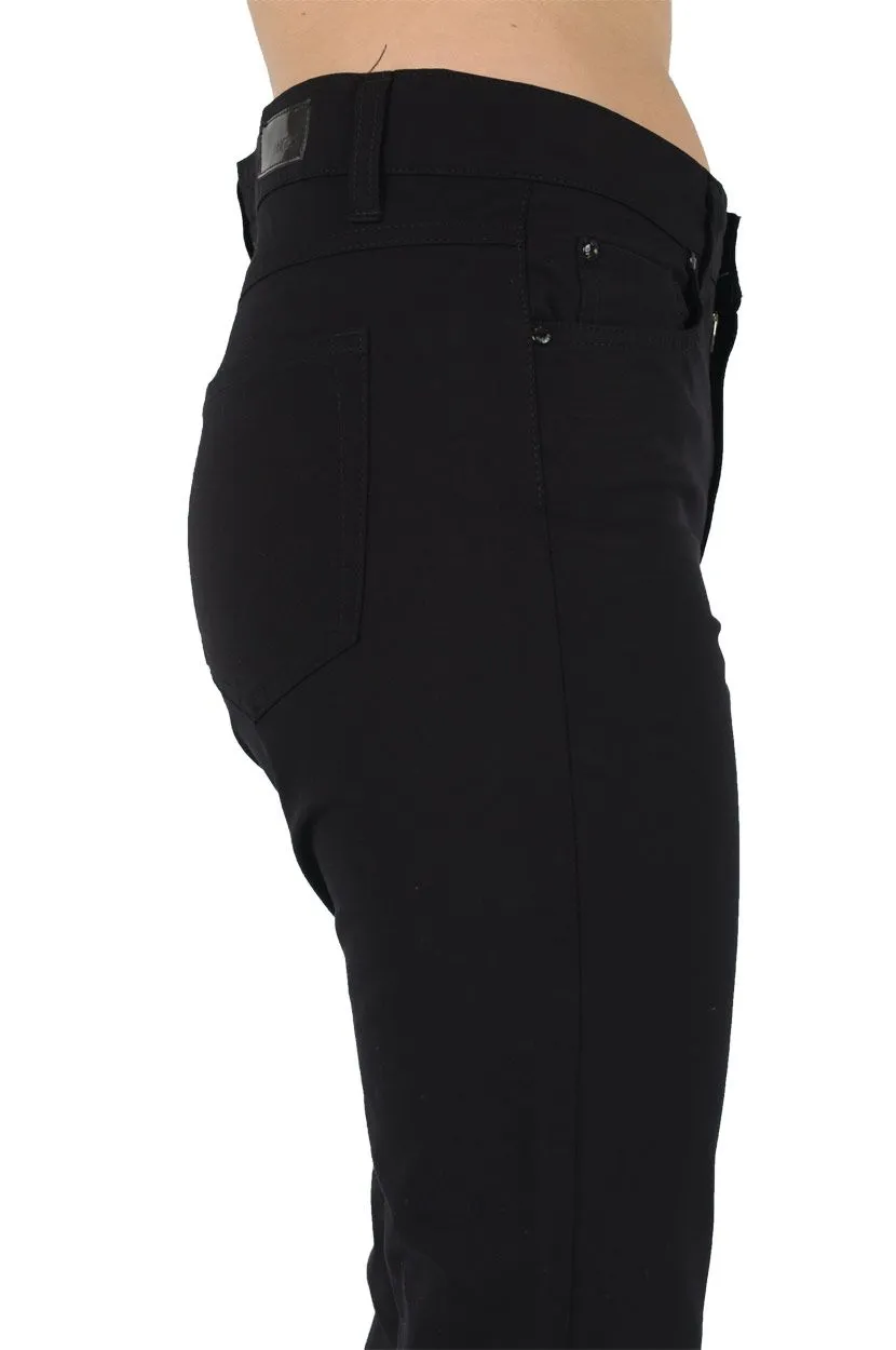 Angels Dolly Stretch Jeans mit Comfort Denim in Schwarz JEANSMEILE.de