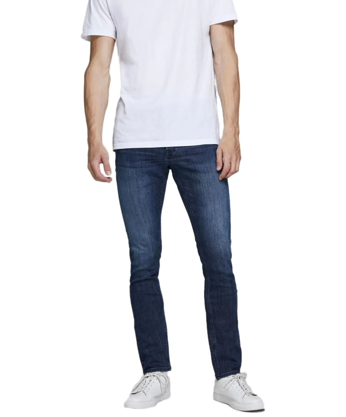 Herren Jeans Glenn Original von Jack & Jones in Blue Denim
