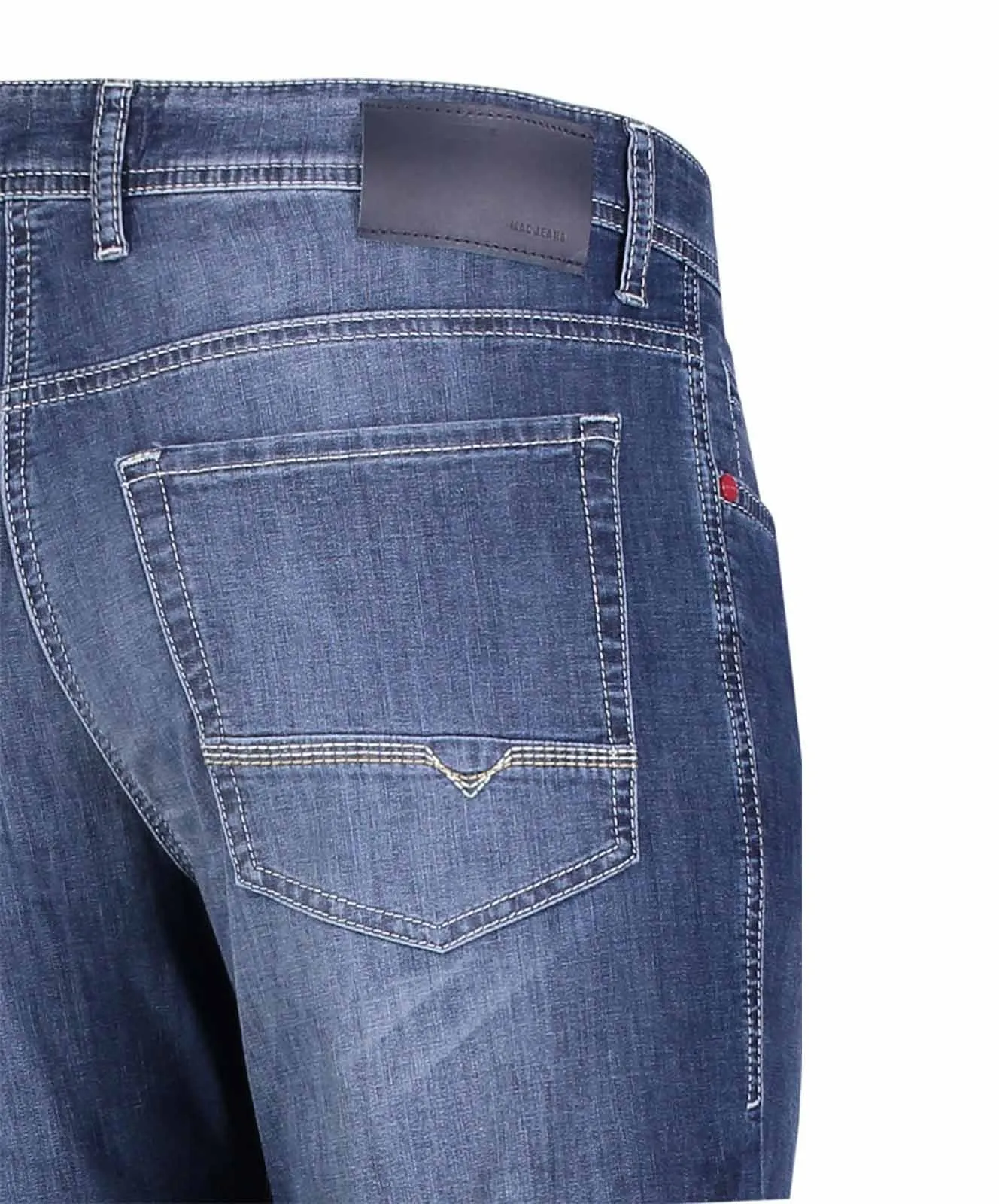 Herren Jeans Arne von MAC in Deep Blue 3D Authentic Wash