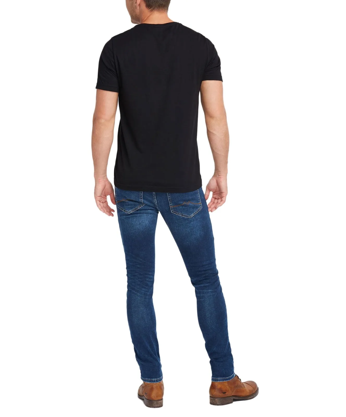 Herren Jeans Oregon Tapered K von Mustang in Medium Washed