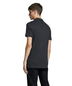 Jack & Jones Herren-Poloshirt Epaulos in Dunkelgrau