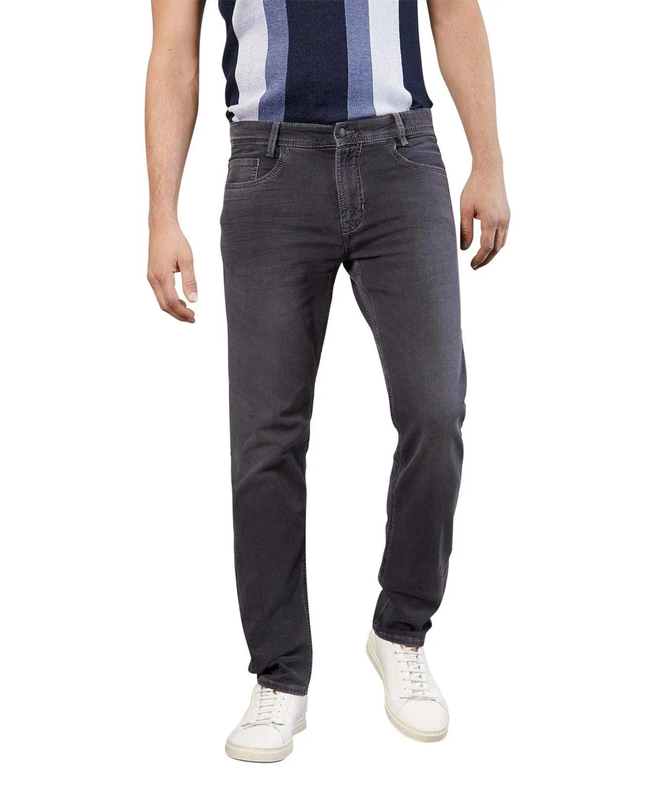 Herren Jeans Jog'n Jeans von MAC in Grey Used