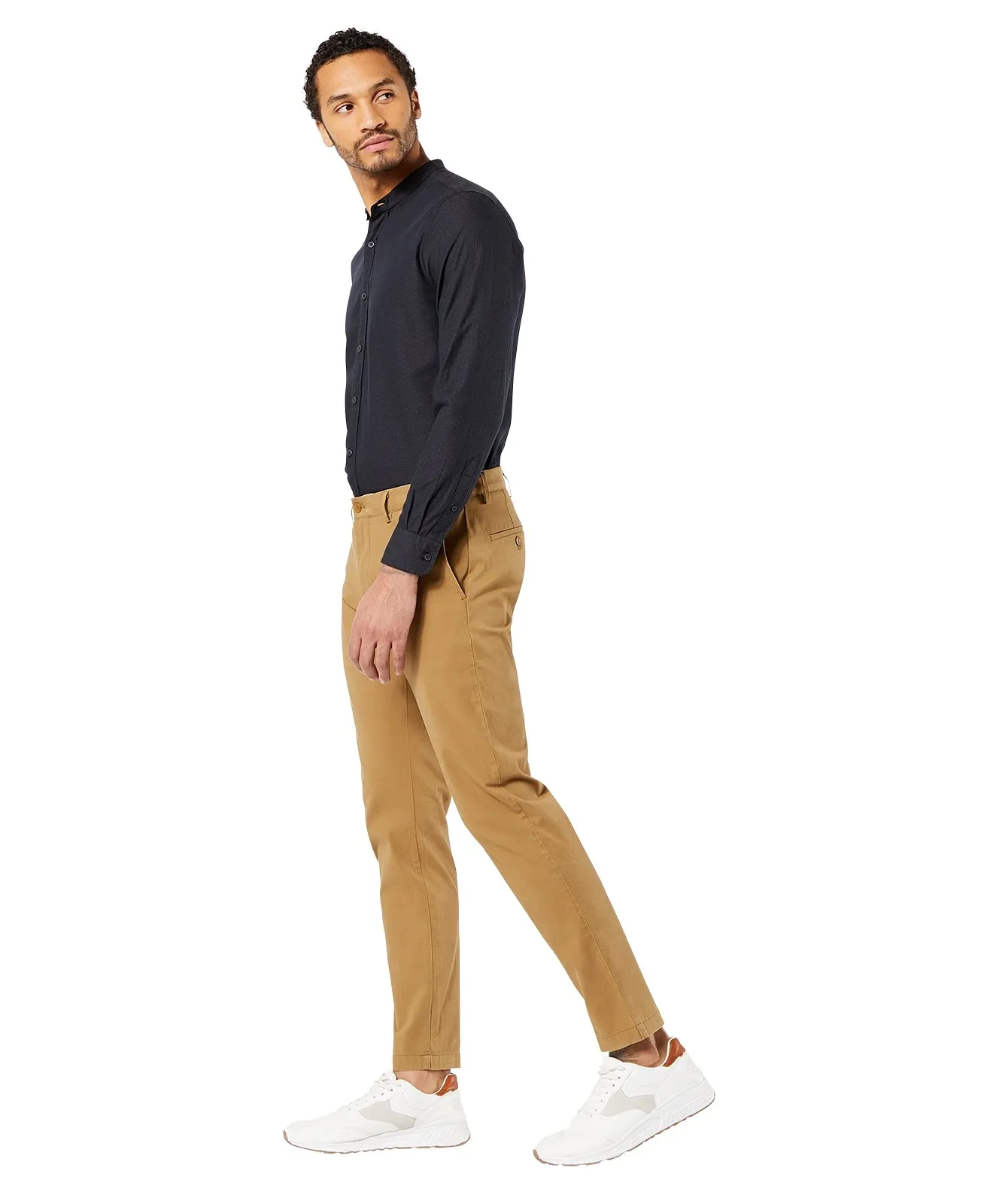 Herren Hose Chino Tapered von Dockers in Ermine