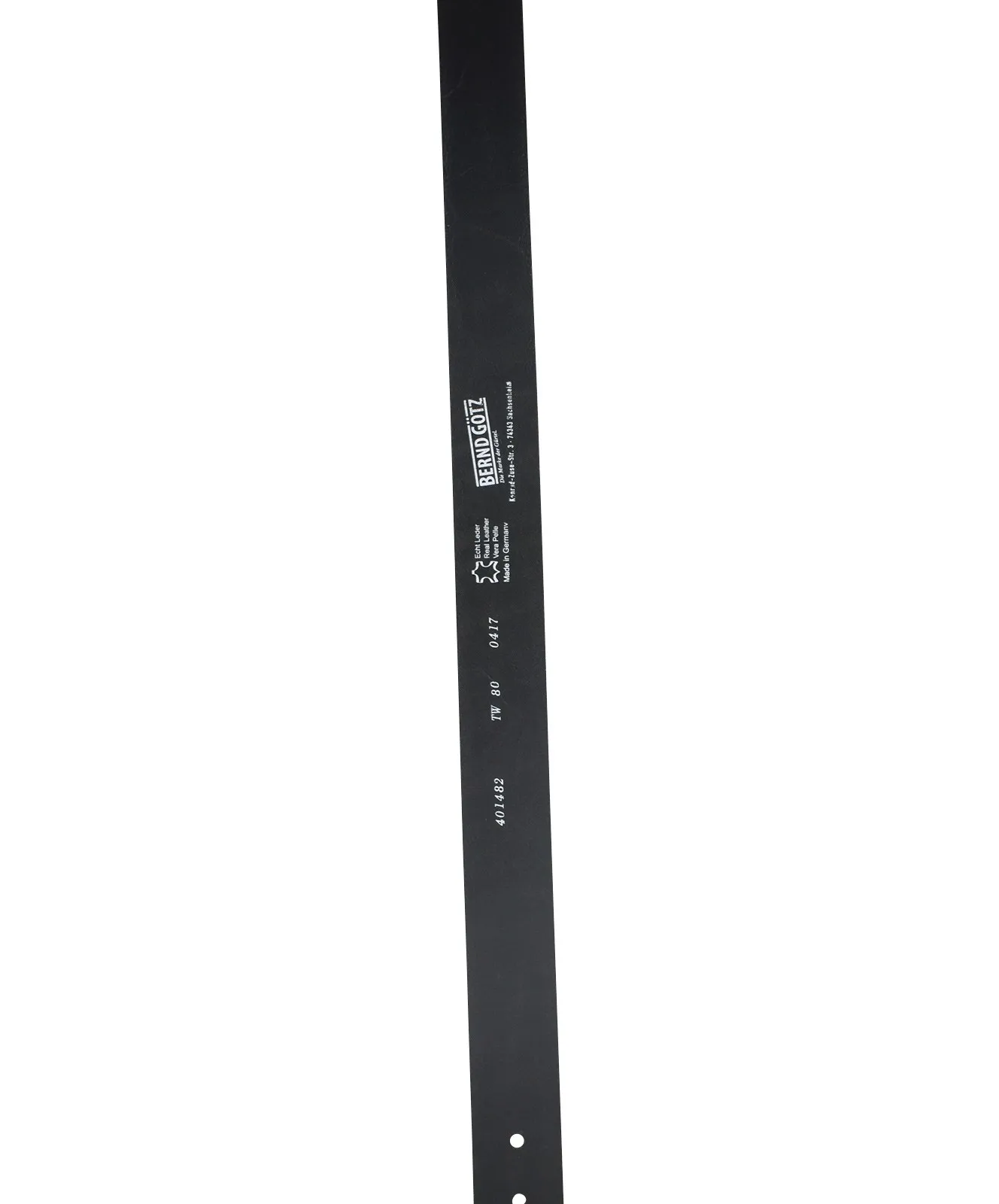 Herren Gürtel 4cm Pull-UP Ledergürtel von Bernd Götz in Schwarz