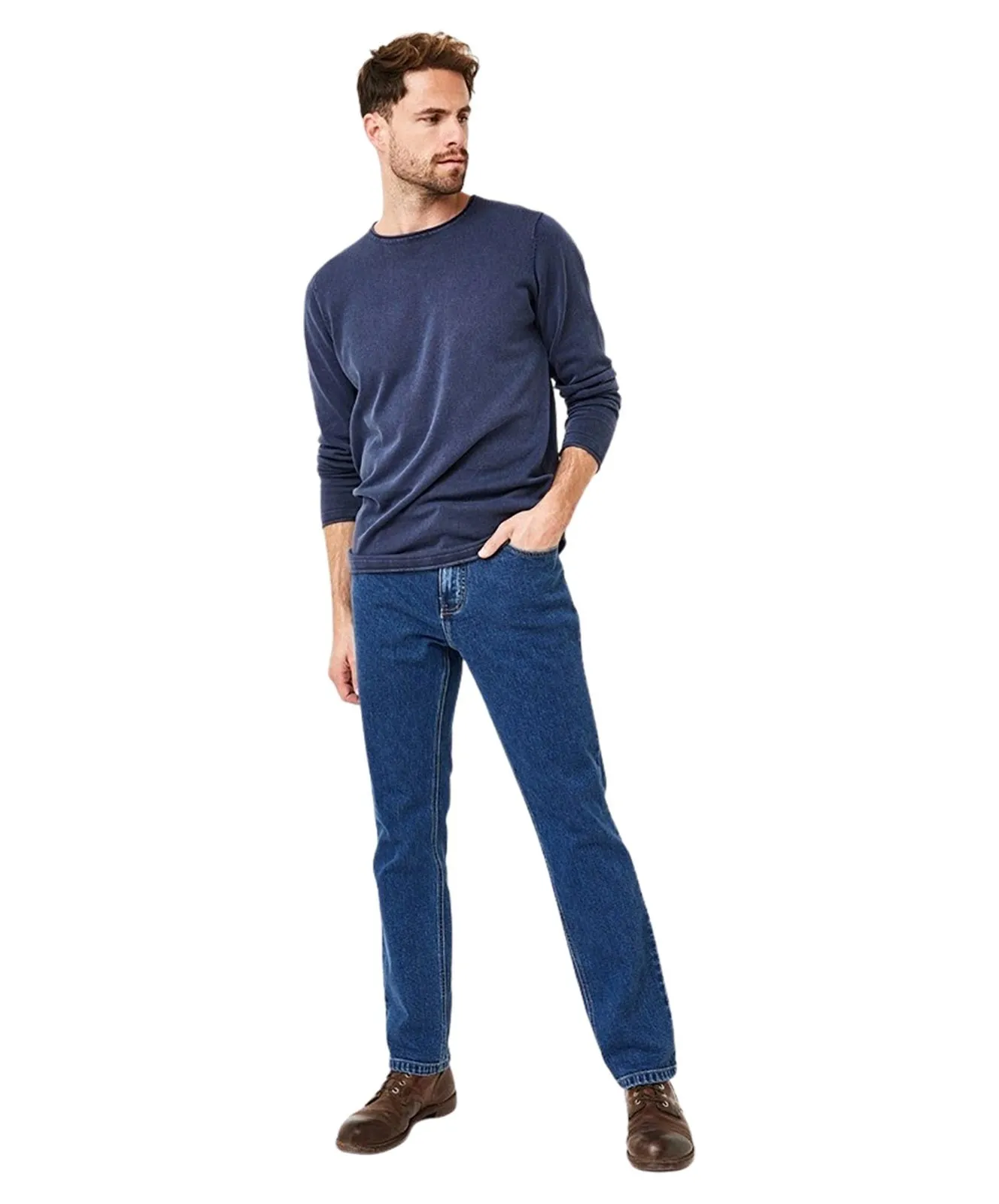 Herren Jeans Ranger von Paddocks in Medium Blue Stone