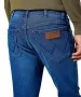 Herren Jeans Texas Slim von Wrangler in Blue Jam