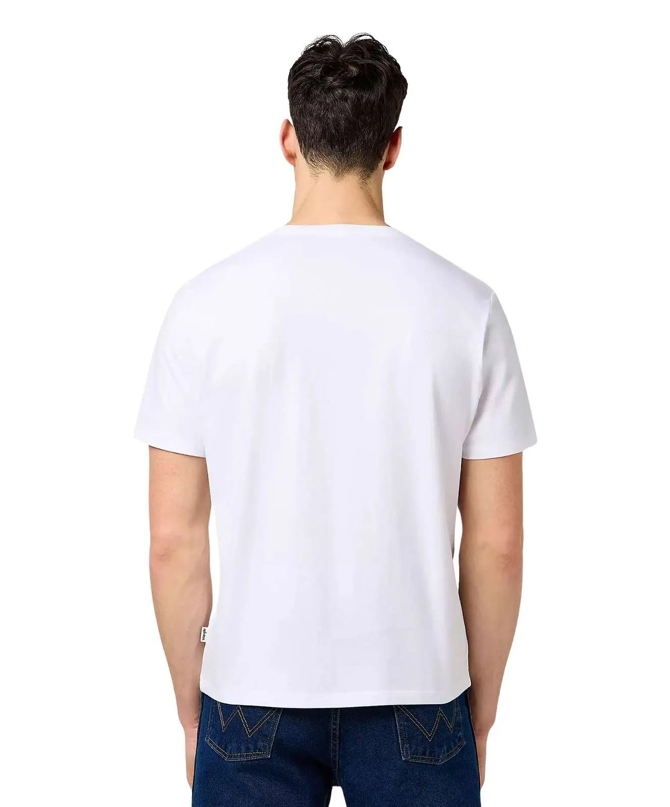 Herren Shirt 3 Pack Tee von Wrangler in White Grey Black