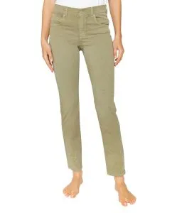 Angels Jeans Straight fit Cici in Light Khaki Used