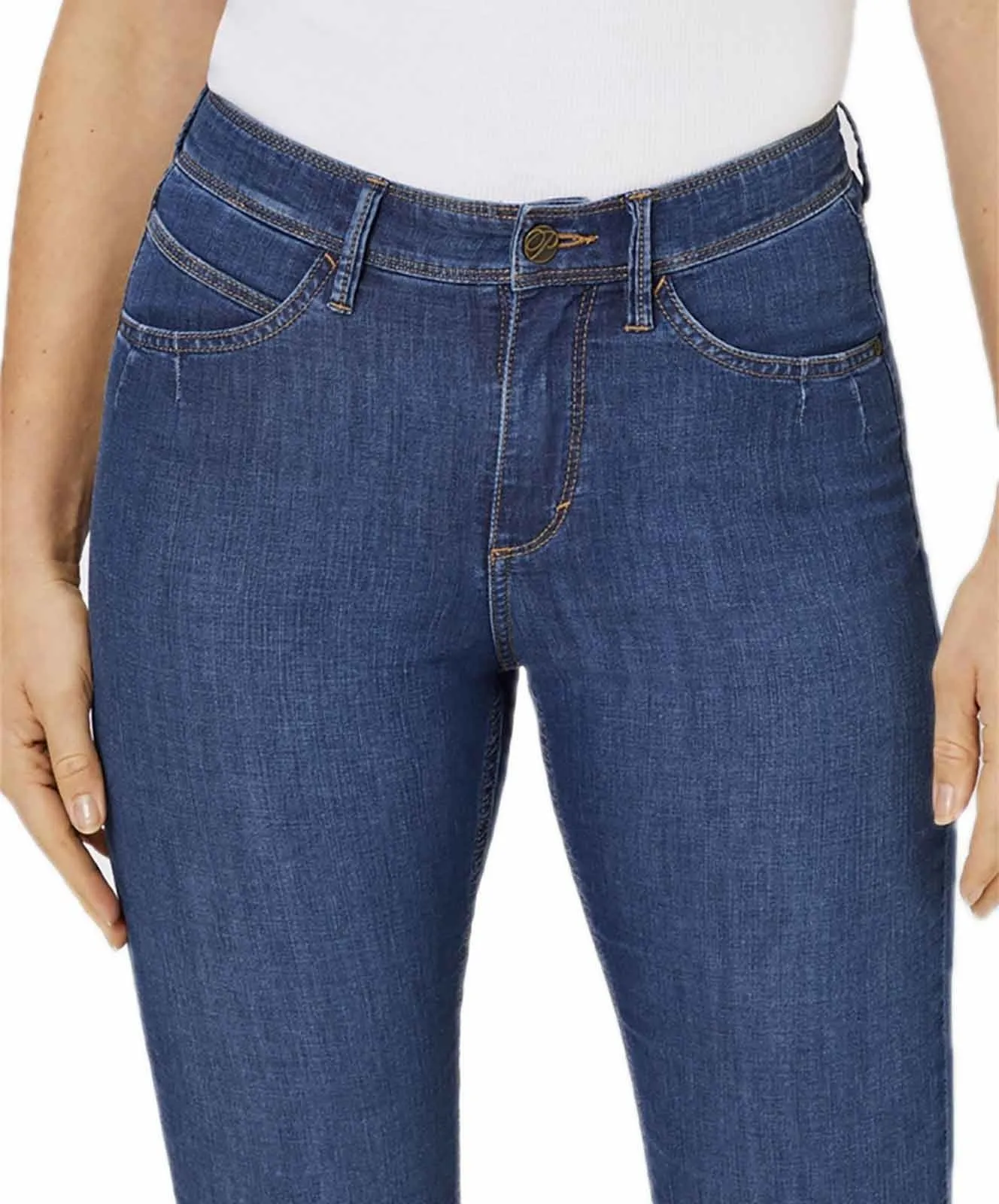 Damen Jeans Pat von Paddocks in Dark Stone With Soft Using