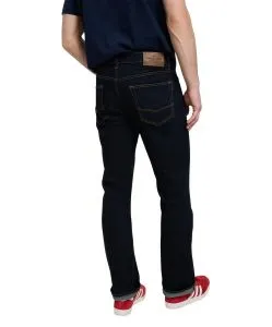 Cross Bootcut Jeans mit Slim Fit in Rinse-Waschung