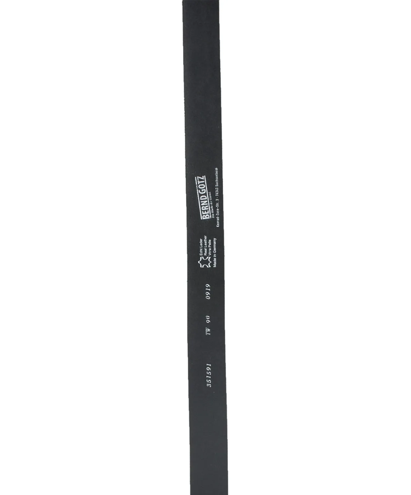 Damen Gürtel 3,5cm Softleder Gürtel von Bernd Götz in Grau