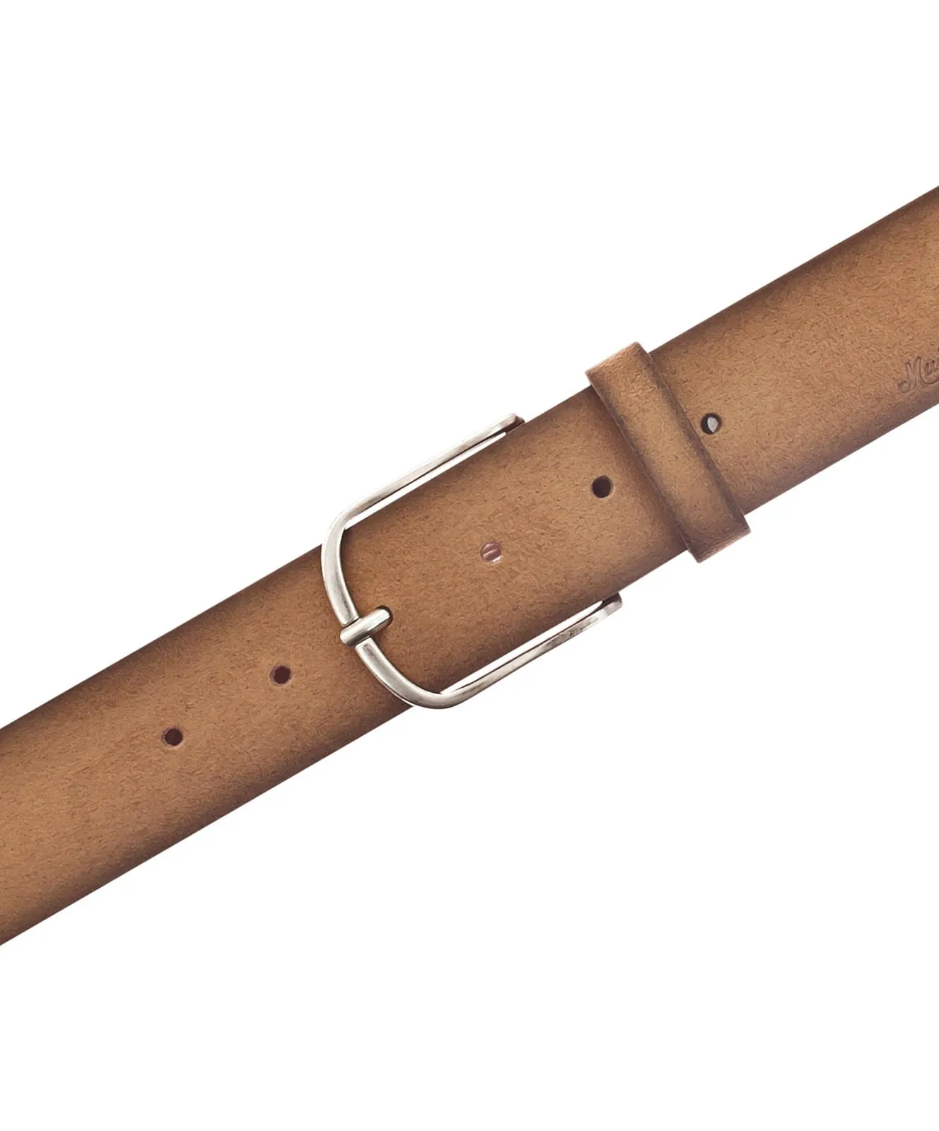 Damen Gürtel 40 mm Gürtel MW3072L04 von Mustang in Cognac