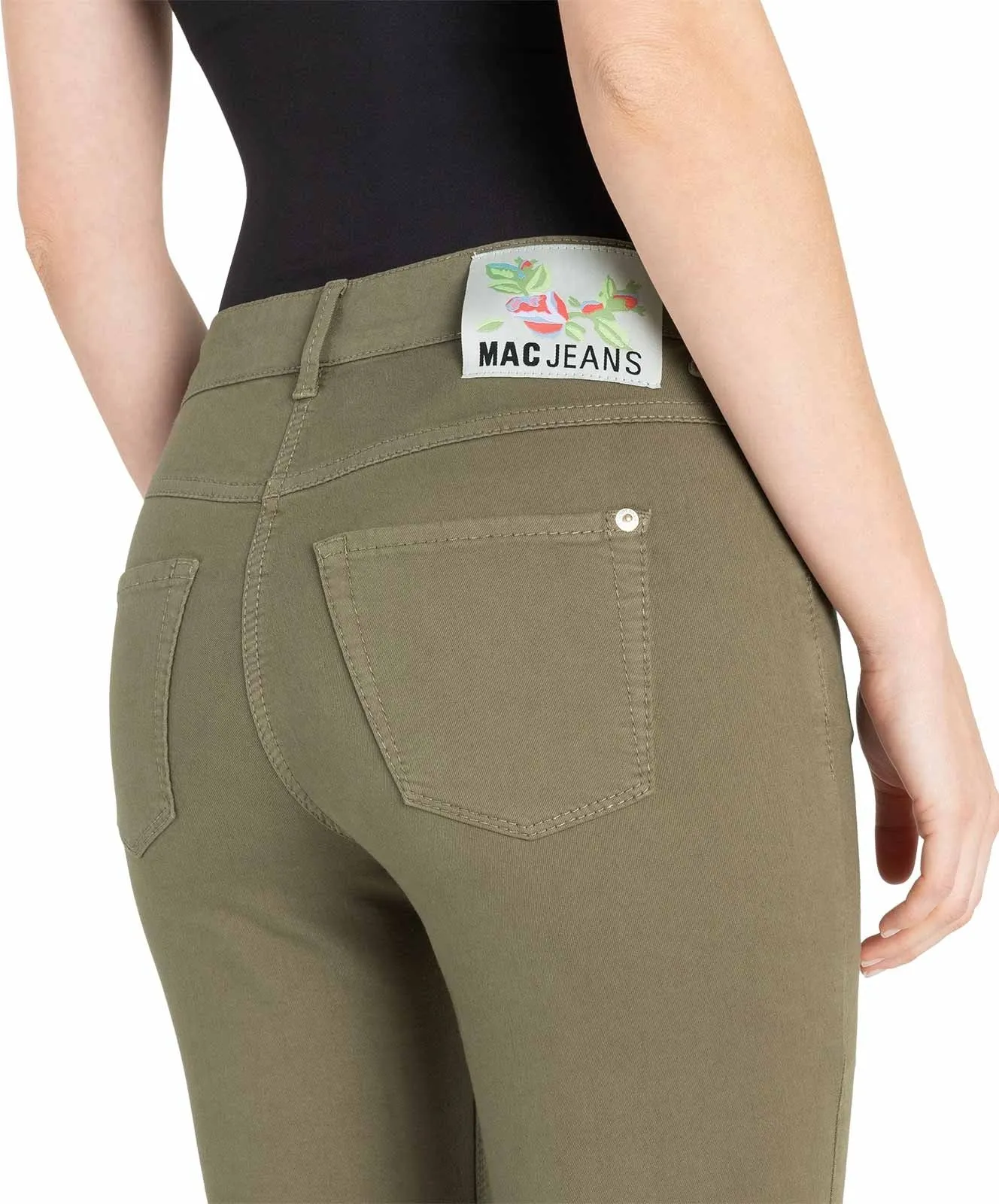 Damen Jeans Dream Summer von MAC in Martini Olive