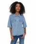 Damen Bluse Belle von Only in Light Blue