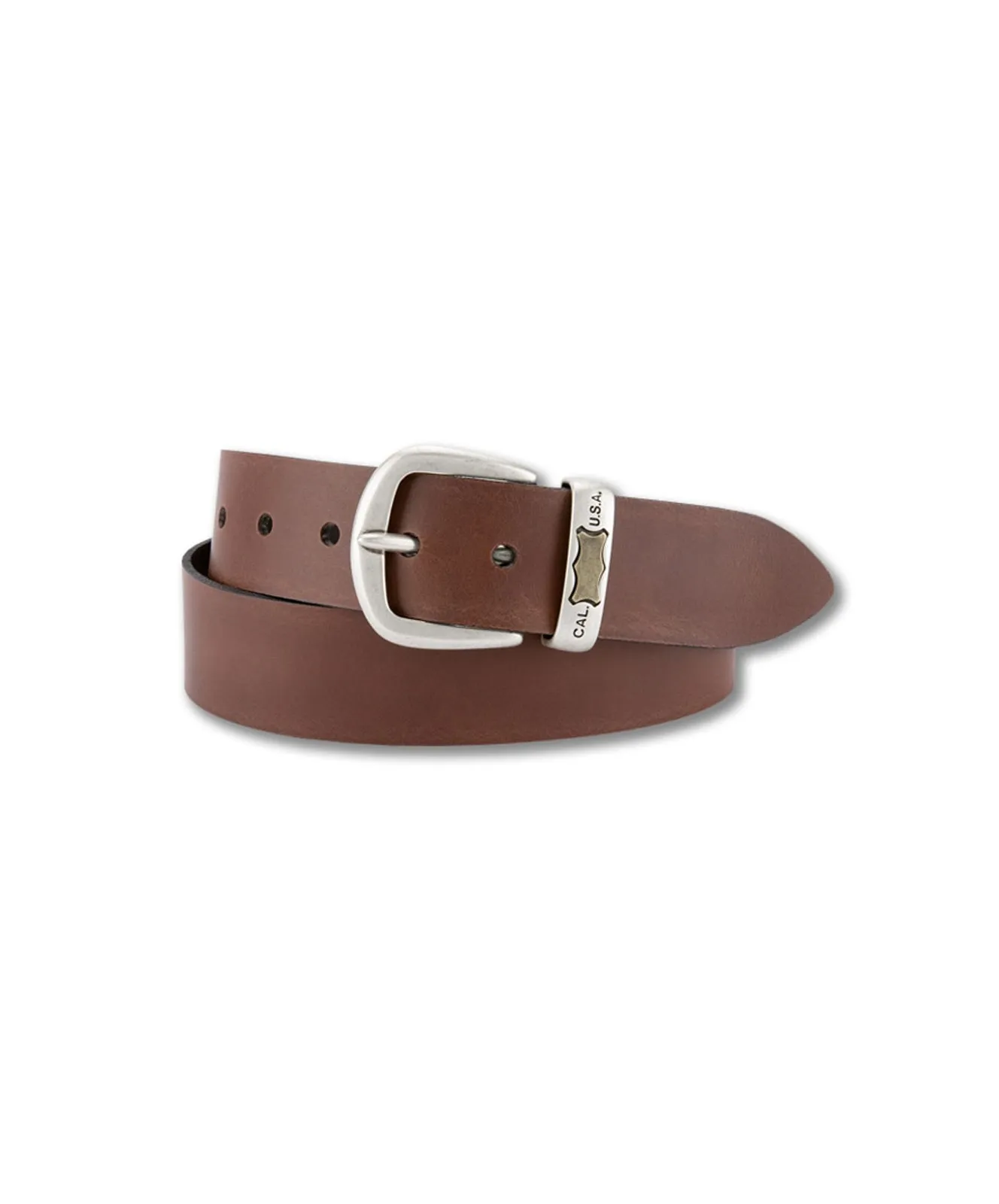 Herren Gürtel 4cm Pull-Up Lederg. USA von Bernd Götz in Cognac
