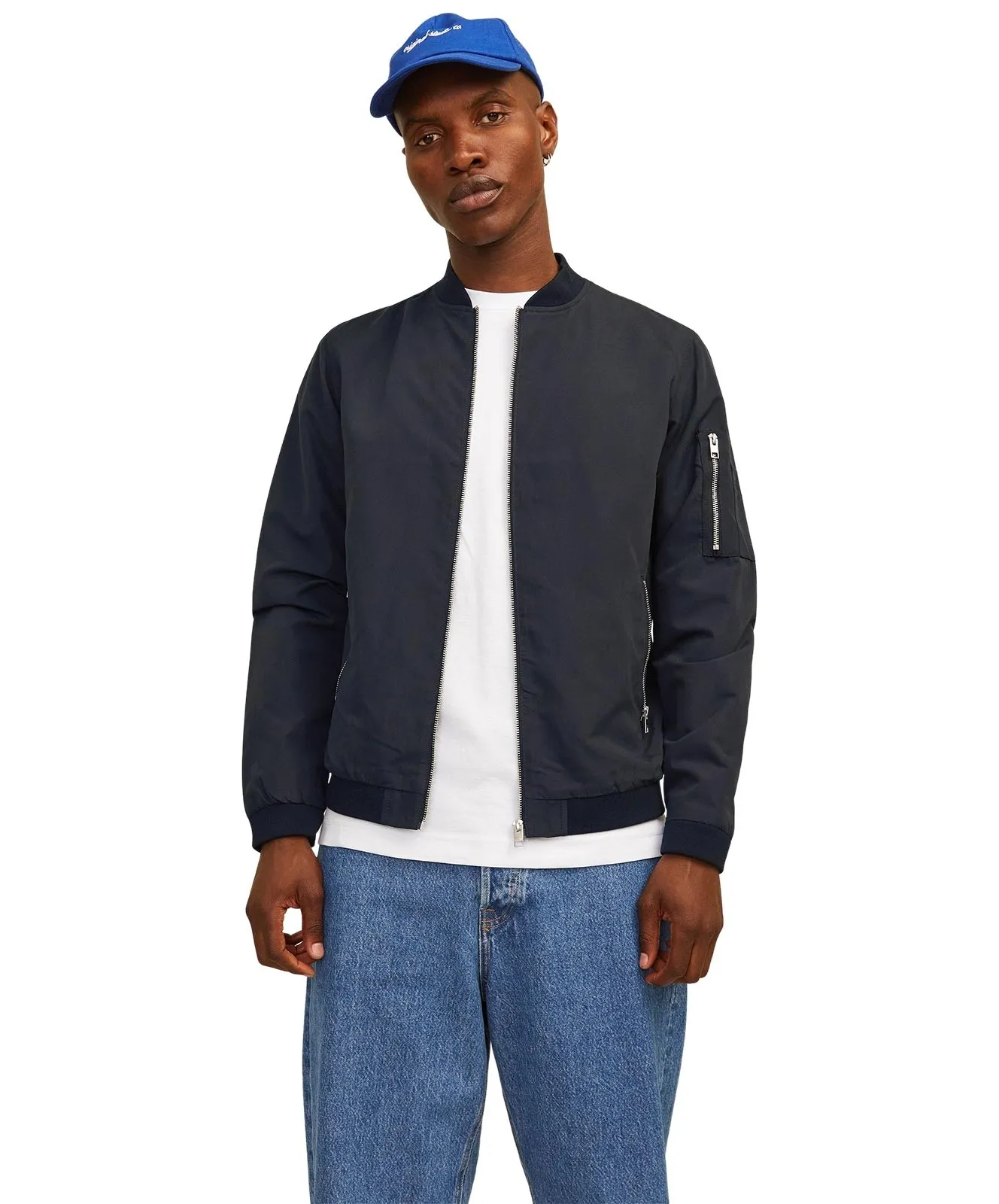 Herren Jacke Rush Bomber von Jack & Jones in Black