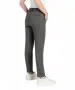 Damen Hose Chino Turn Up von MAC in Silver Shadow Melange
