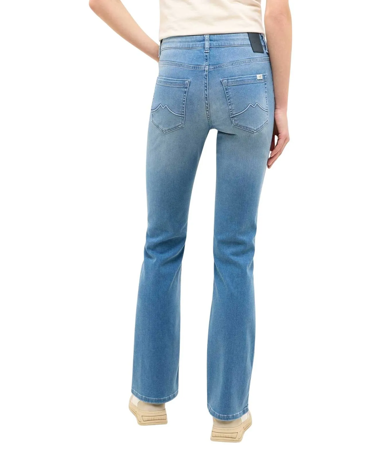 Damen Jeans Shelby Slim Boot von Mustang in Hellblau