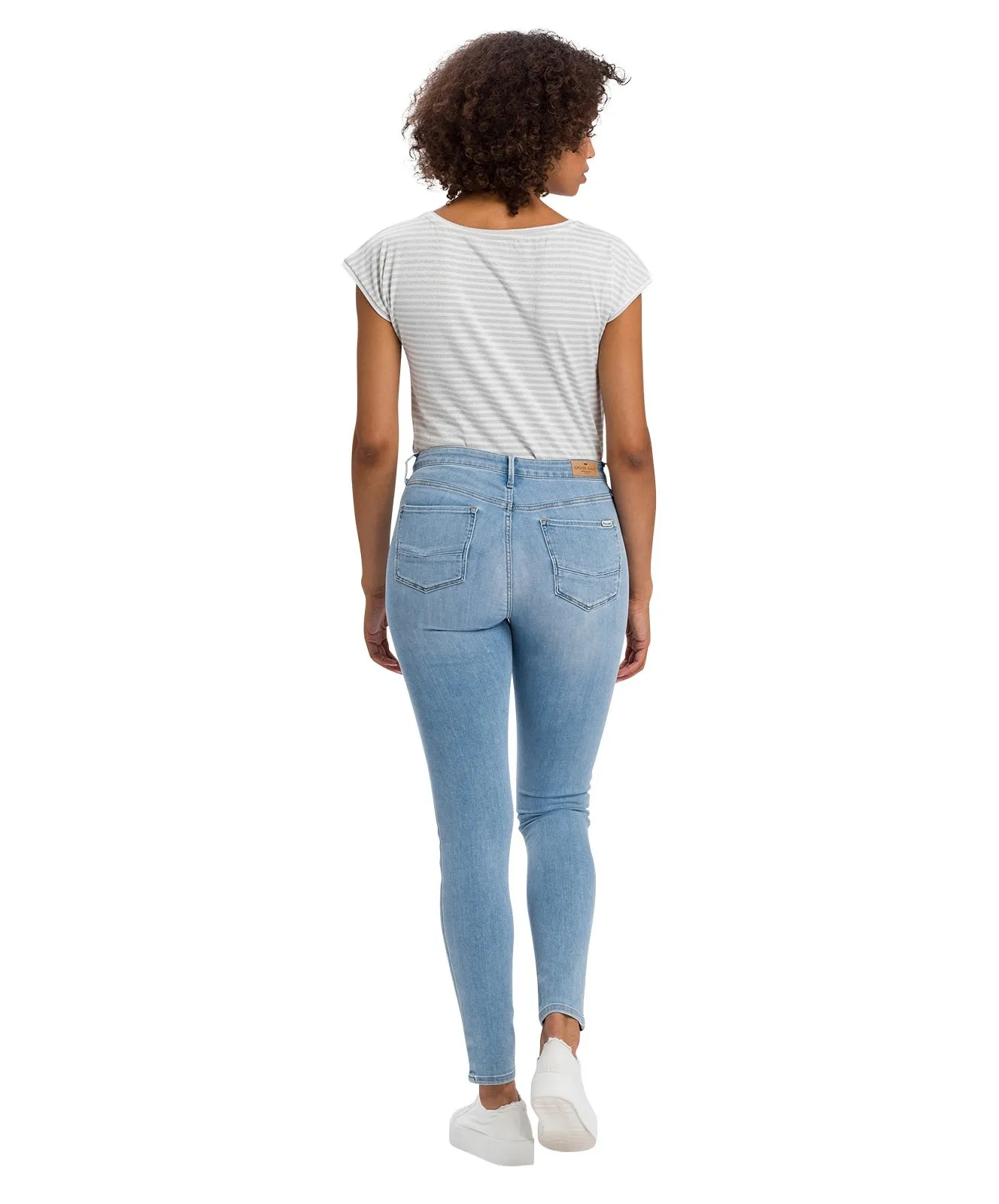 Damen Jeans Alan von Cross in Sky Blue Washed