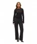 Damen Hose Maya von Vero Moda in Black OATMEAL