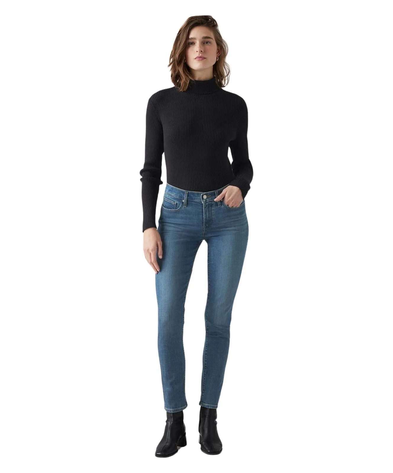 Damen Jeans 311 Shaping von Levis in Lapis Gallop