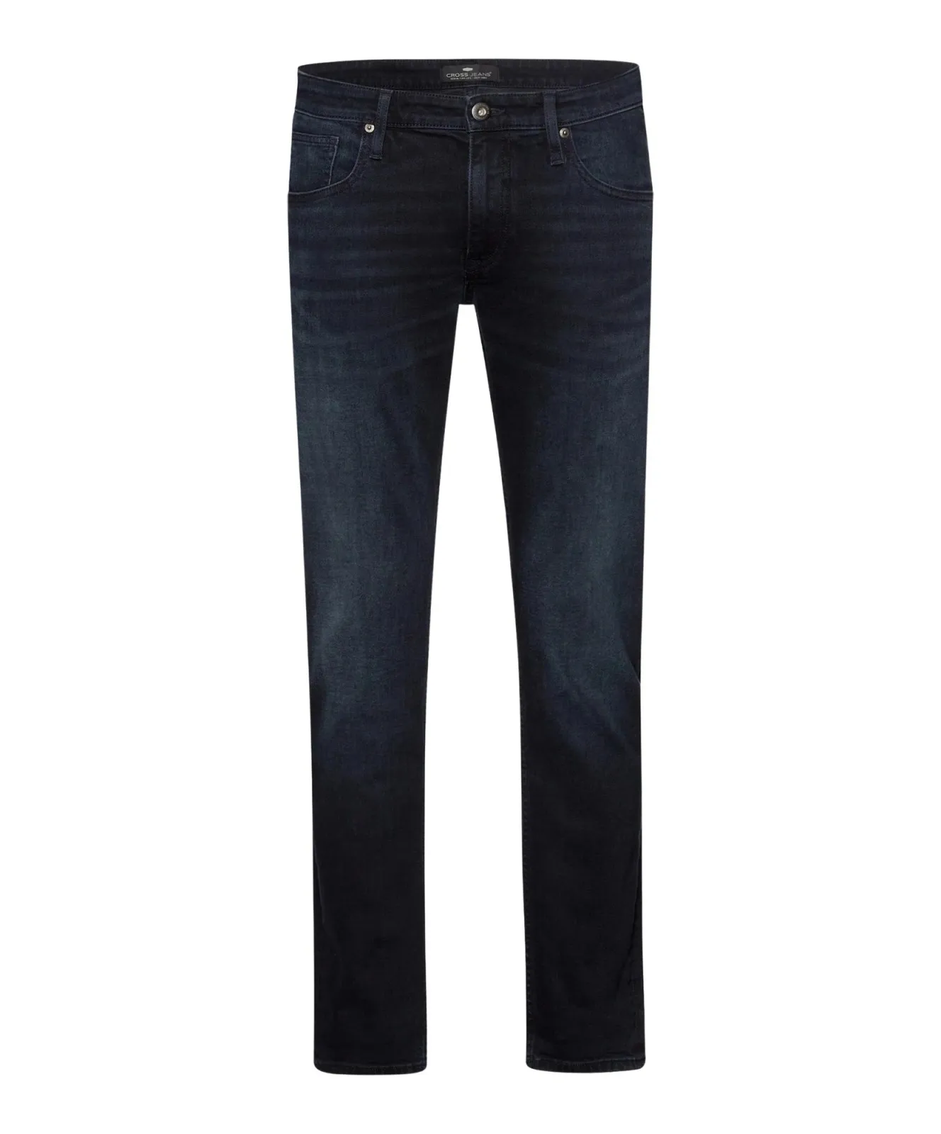 Herren Jeans Damien von Cross in Blue Black