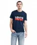 Herren Shirt Sportswear Logo Tee von Levis in Blue Dress Blues