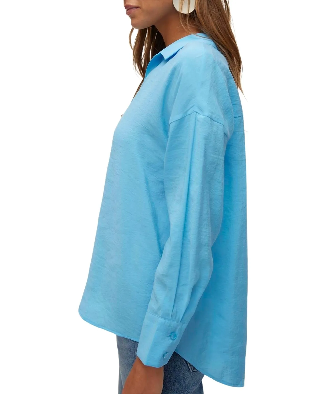 Damen Bluse Queeny von Vero Moda in Bonnie Blue