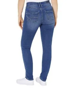 Paddock’s Jeans Slim Fit Pat mit High Rise in Mittelblau