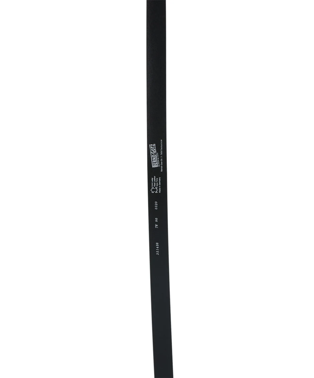 Damen Gürtel 3,5cm Nappaleder Gürtel von Bernd Götz in Marine